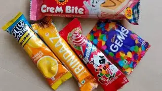 Satisfying cream roll gems lollipop candy asmr video #asmr #asmryoutube #trending 