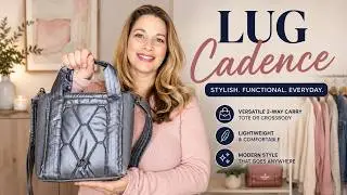 LUG CADENCE METALLIC BLUE REVIEW | CADENCE SIZE COMPARISON TO THE CHARTER #lug