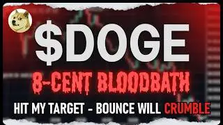$DOGE Crashed to 8 cents EXACTLY as I Predicted