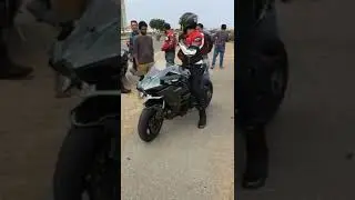 Get Kawasaki Ninja H2/H2R Bike Sound || #shorts  #kawasaki