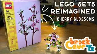 Lego Sets Reimagined - Cherry Blossoms Set 40725
