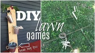 DIY Lawn Games