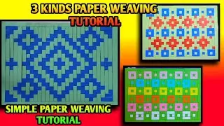 Creative Weaving with Paper Strips | Learn Simple Paper Weaving Techniques Today