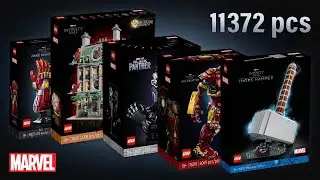All LEGO&reg; Marvel 2022 18+ Only (5in1)[11372 pcs] Step-by-Step Building Instructions @TopBrickBuilder