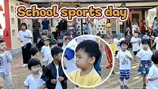 Today is School Sports Day&bull;&bull; ( အသည်းကျော်လေးတို့ကျောင်းရဲ့ ကျောင်းအားကစားပြိုင်ပွဲလေး ) 🥰