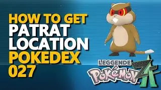 Patrat Location - Pokedex 027 Pokemon Legends Z-A