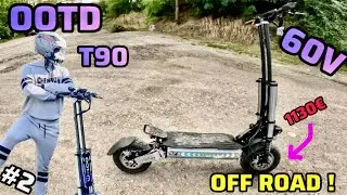 OOTD T90 60V Offroad [4K 60] ELECTRIC SCOOTER #fyp #foryou #rider