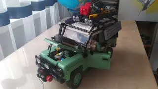 обзор на набор Lego creator expert 10317 Land Rover Classic Defender 90