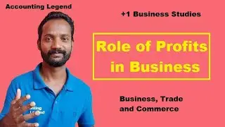 Role of Profits in Business| Importance of Profit|Profit is the reward for risks taking