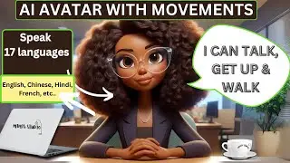 INSANE!! Create AI Avatar That Talks, Walks, and Speaks 17 Languages in Minutes - Easy