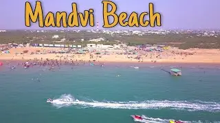 Mandvi Beach ⛱ 😎  Drone Shot || Mr Rahul Shah || RaSh Vlogs