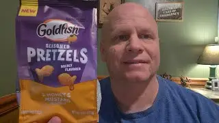 New Honey Mustard Goldfish Seasoned Pretzels Review 