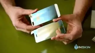 Защитное стекло 0,3 мм Front&Back Blue Inskin для iPhone 5 5C 5S