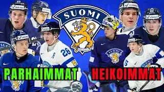 Suomen Top 5 parhaat ja heikoimmat pelaajat - U20 MM-kisat 2026
