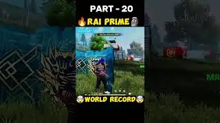 Raistar 🗿 Gyan Gaming Reaction 😱🤯 Part - 20 World Record Of Raistar 🔥☠️ #freefire #raistar