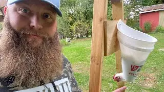 This is it! Making kill cones for chickens. Perfect fit!