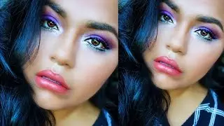 DEEP PURPLE Tutorial | Anastasia Self-Made Palette| GLAMBYRUNA