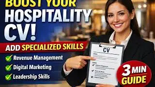 Hospitality CV Skills: How to Add Specialized Skills to Your Hospitality CV | part 4