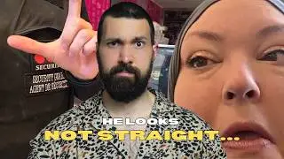 A Rageful Bigot Kicked Out Of The Mall  ft. Foodie Beauty