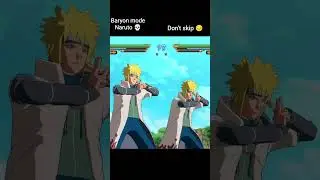 End Hits different baryon mode Naruto 💀😱  💀 l #naruto #shorts #gaming