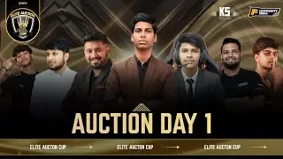 🔥 ELITE AUCTION CUP | Auction Day 1 | Telugu Free Fire Esports LIVE 🔥#eac