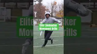 Elite Linebacker Movement Drills🏈 #football