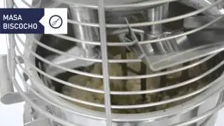 Masa para Biscocho: Batidora Planetaria con Rascador y Pala