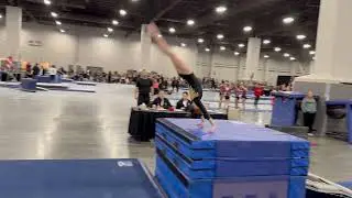Hazel Brown Vault Vegas Cup 2025 Wildfire Gymnast Level 3