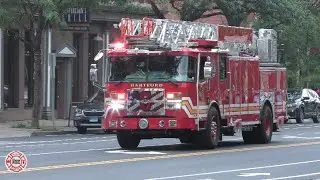 Hartford Fire Department ⭐️NEW⭐️ Hook & Ladder 6 response for a medical emergency!