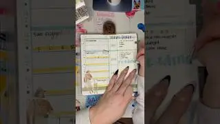 Set up a week with me in my Hobonichi planner!