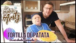 La TORTILLA DE PATATA de mi abuela Carmucha @Abuelacarmucha |tortilla española|receta facil|