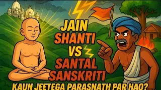 🛕Jain Shanti vs Santal Sanskriti 🔥 Kaun Jeetega Parasnath Par Haq?Tribal Rights vs Religious Legacy