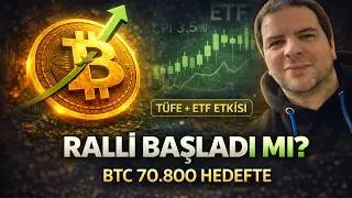 Bitcoin Y&uuml;kselişi Başladı mı? T&Uuml;FE Sonrası Kritik Seviye!