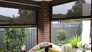Electric Motorised Outdoor Blinds in Melbourne | Alfresco Blinds Co