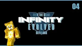Автобулыжник и плавильня &mdash; Minecraft &mdash; FTB &mdash; Infinity Evolved Skyblock &mdash; Эпизод 4