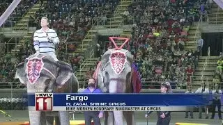 Valley New Live's Mike Morken rings in the circus