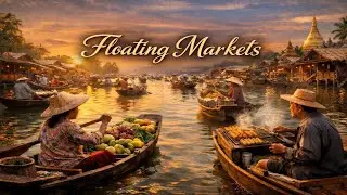 Floating Markets Around the World | Life, Culture & Trade on Water