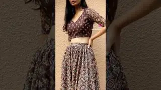Our festive Patola Print Lehenga!!✨❤️