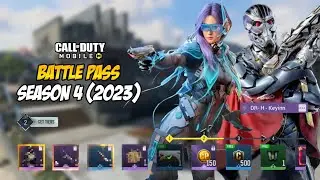 Season 4 (2023) battle pass + legendary manta ray & legendary sykov codm S4 | CODM indonesia