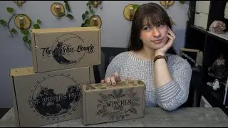 Witches Roots VS Witches Moon VS Witches Bounty || Jan 2023 Unboxing and Review