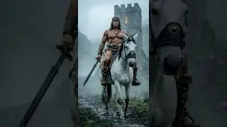 Conan: Joining the Legendary Warriors #conan #arnoldschwarzenegger #barbarian #cinematic #klingai