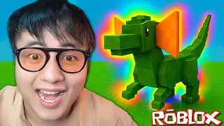 Grow a Garden - INSTANT LEVEL 100 PET USING HUGE RAINBOW DILOPHOSAURUS (PALDO!)