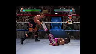 Showdown Legends of Wrestling Bret Hart vs Owen Hart - PS2