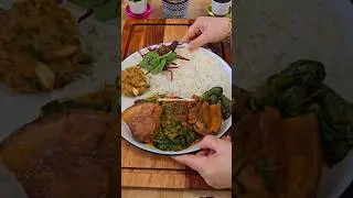 बङ्गुरको मासुमा रायोको साग #shortsvideo #food #porkcurry #foodviral #foodie
