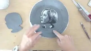 low relief portrait 1