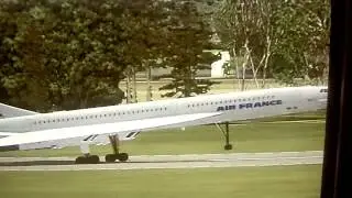 Air France Concorde taking off from Dade Collier Florida