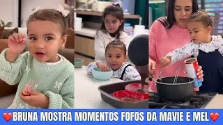 Bruna Biancardi Compartilhe Momentos Lindos e Fofos da Filha Mavie e Mel as Filhas do Neymar