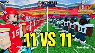 I Hosted An 11v11 Superbowl REMATCH In NFL Universe Football *Must Watch*