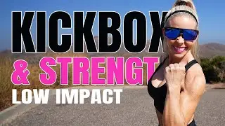 30 MINUTE LOW IMPACT KICKBOXING AND STRENGTH WORKOUT | All Standing | No Equipment