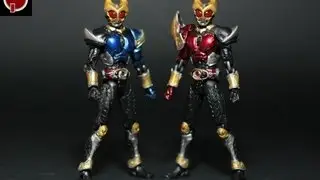 Обзор игрушки: S.I.C. Kiwami Tamashii Kamen Rider Agito Flame Form и Storm Form